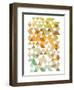 Soft Earth Triangles-OnRei-Framed Art Print