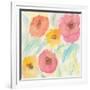 Soft Floral I-Beverly Dyer-Framed Art Print