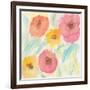 Soft Floral I-Beverly Dyer-Framed Art Print
