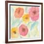 Soft Floral I-Beverly Dyer-Framed Art Print