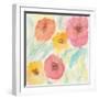 Soft Floral I-Beverly Dyer-Framed Art Print