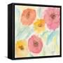 Soft Floral I-Beverly Dyer-Framed Stretched Canvas