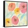 Soft Floral I-Beverly Dyer-Framed Stretched Canvas