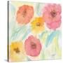 Soft Floral I-Beverly Dyer-Stretched Canvas