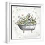 Soft Floral Tub II-null-Framed Art Print