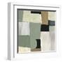 Soft Green Composition II-Tom Reeves-Framed Art Print