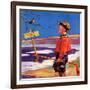 "Soft Ice,"March 1, 1936-Henry Hintermeister-Framed Giclee Print