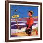 "Soft Ice,"March 1, 1936-Henry Hintermeister-Framed Giclee Print