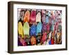 Soft Leather Moroccan Slippers in the Souk, Medina, Marrakesh, Morocco, North Africa, Africa-Gavin Hellier-Framed Photographic Print