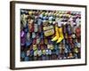 Soft Leather Moroccan Slippers in the Souk, Medina, Marrakesh, Morocco, North Africa, Africa-Gavin Hellier-Framed Photographic Print