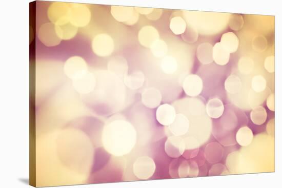 Soft Lights Background-Saiva-Stretched Canvas