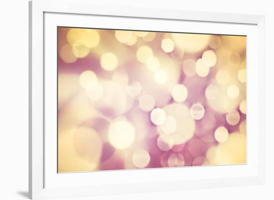 Soft Lights Background-Saiva-Framed Photographic Print