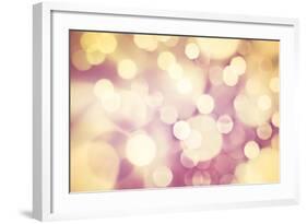 Soft Lights Background-Saiva-Framed Photographic Print