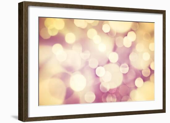 Soft Lights Background-Saiva-Framed Photographic Print