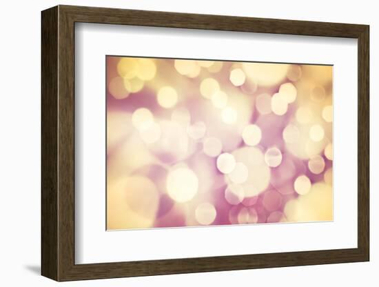 Soft Lights Background-Saiva-Framed Photographic Print