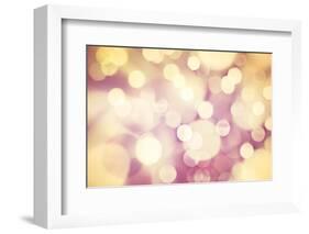 Soft Lights Background-Saiva-Framed Photographic Print