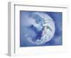 Soft Moon Man-Patricia Dymer-Framed Giclee Print