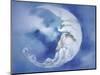 Soft Moon Man-Patricia Dymer-Mounted Giclee Print