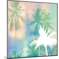 Soft Palm Trees-Evangeline Taylor-Mounted Art Print