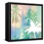 Soft Palm Trees-Evangeline Taylor-Framed Stretched Canvas