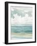 Soft Pastel Seascape II-Emma Caroline-Framed Art Print