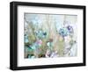 Soft Pink Hydrangea Blossom Upon Green Leafes with White Blossoms-Alaya Gadeh-Framed Photographic Print