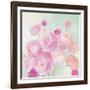 Soft Ranunculus-Julia Purinton-Framed Art Print