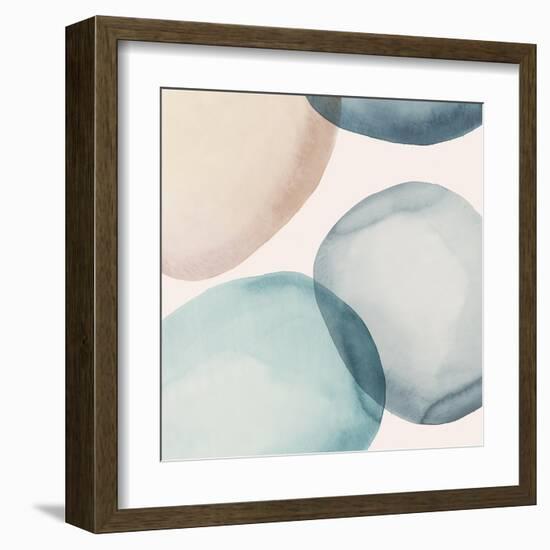 Soft Rocks II-Eva Watts-Framed Art Print