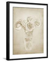 Soft Roses II-Shana Rae-Framed Giclee Print