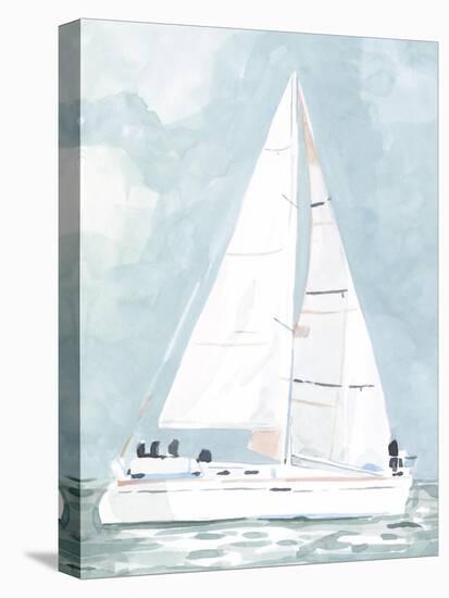 Soft Sailboat I-Emma Scarvey-Stretched Canvas