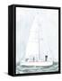 Soft Sailboat III-Emma Scarvey-Framed Stretched Canvas