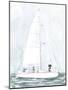 Soft Sailboat III-Emma Scarvey-Mounted Art Print