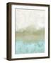 Soft Sea Green Composition II-Emma Caroline-Framed Art Print