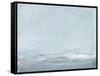 Soft Sea Mist II-Christina Long-Framed Stretched Canvas