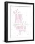 Soft Sparkles-Jace Grey-Framed Art Print