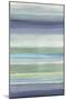 Soft Stripe Blue II-Allison Pearce-Mounted Art Print
