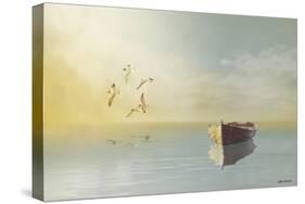 Soft Sunrise on the Beach 11-Carlos Casamayor-Stretched Canvas