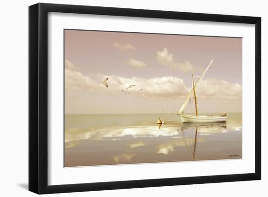 Soft Sunrise on the Beach 12-Carlos Casamayor-Framed Giclee Print