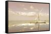 Soft Sunrise on the Beach 12-Carlos Casamayor-Framed Stretched Canvas