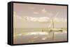 Soft Sunrise on the Beach 12-Carlos Casamayor-Framed Stretched Canvas