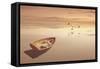 Soft Sunrise on the Beach 2-Carlos Casamayor-Framed Stretched Canvas