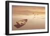 Soft Sunrise on the Beach 2-Carlos Casamayor-Framed Giclee Print