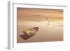 Soft Sunrise on the Beach 2-Carlos Casamayor-Framed Giclee Print