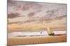 Soft Sunrise on the Beach 7-Carlos Casamayor-Mounted Giclee Print