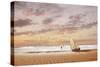 Soft Sunrise on the Beach 7-Carlos Casamayor-Stretched Canvas