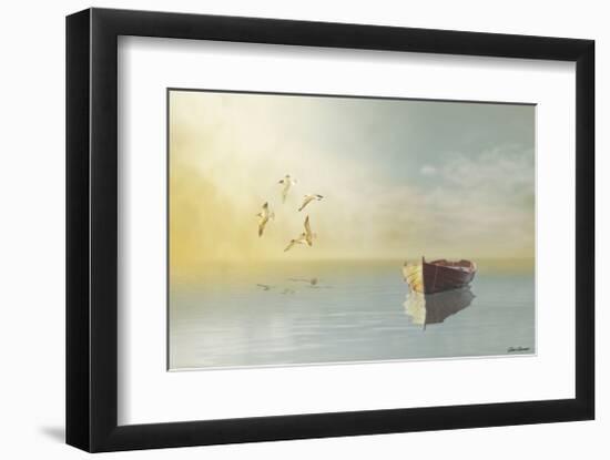 Soft Sunrise on the Beach, no. 11-Carlos Casamayor-Framed Giclee Print