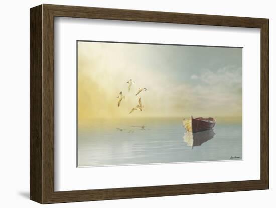 Soft Sunrise on the Beach, no. 11-Carlos Casamayor-Framed Giclee Print