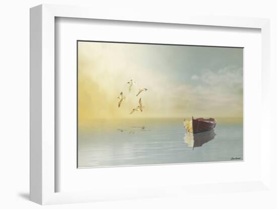 Soft Sunrise on the Beach, no. 11-Carlos Casamayor-Framed Giclee Print