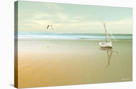 Soft Sunrise on the Beach, no. 1-Carlos Casamayor-Stretched Canvas