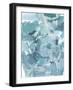 Soft Teal I-Christina Long-Framed Art Print